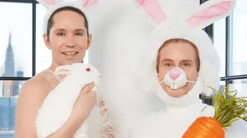 El icono de la moda realizó la publicación en sus redes sociales.