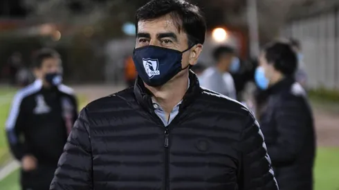 Gustavo Quinteros en el triunfo de Colo Colo ante Cobresal en El Salvador.