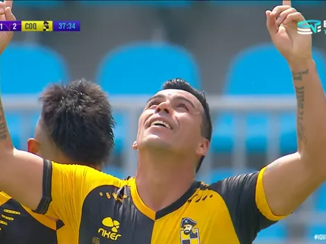 Esteban Paredes marca su primer gol en Coquimbo Unido