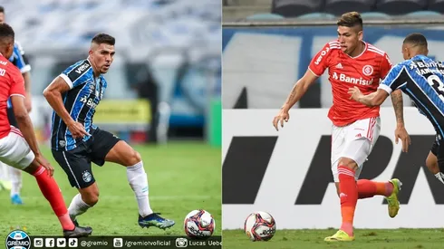 César Pinares y Carlos Palacios fueron protagonistas del clásico gaúcho que Gremio le ganó a Internacional de Porto Alegre