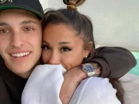 Ariana Grande le dedica tierno mensaje a su prometido Dalton Gómez