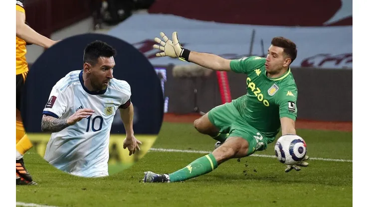 Arquero del Aston Villa y la Albiceleste prefiere salir campeón del mundo por Messi, no por él.