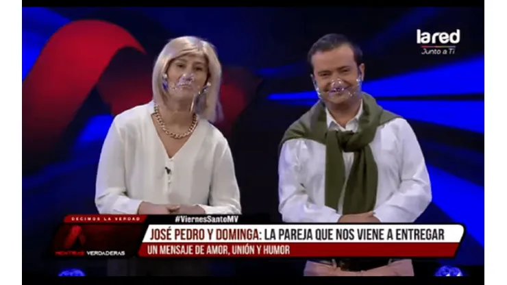 José Pedro y Dominga estuvieron presente en el programa de Eduardo Fuentes.