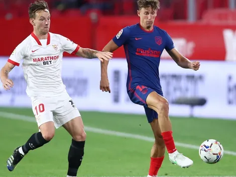 Sevilla baja al Atlético Madrid y La Liga queda al rojo vivo