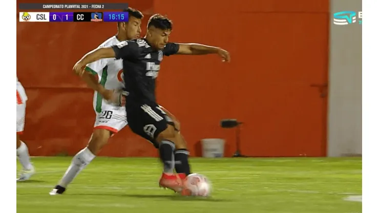 Morales anotó su primer gol en el Campeonato Nacional 2021