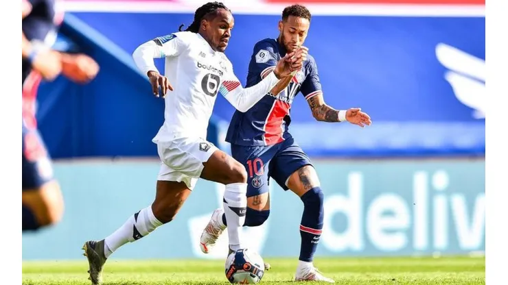 Lille dio un golpe de autoridad frente a PSG y es líder en solitario de la Ligue 1.