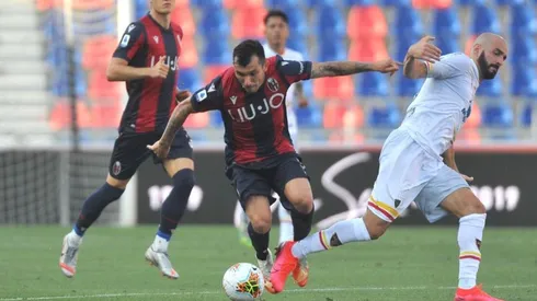 Gary Medel ha tenido pocos minutos con Bologna.