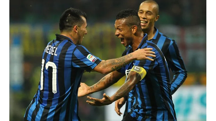 Fredy Guarín jugó con Gary Medel en el Inter de Milán.