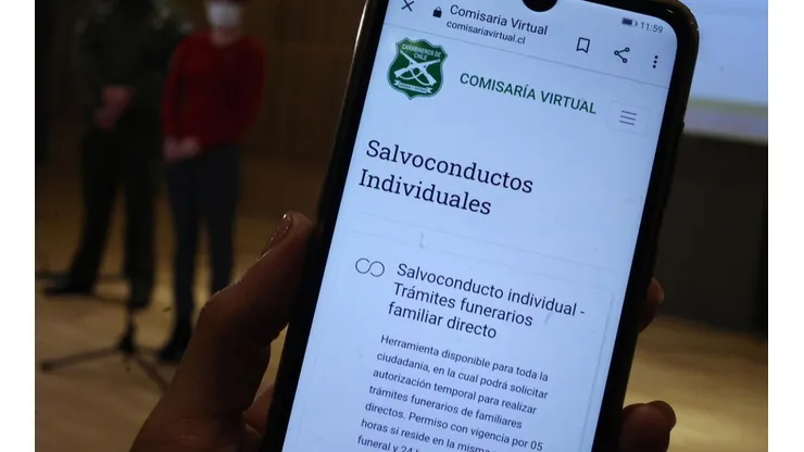Los permisos deben ser gestionado a través de la plataforma de Comisaría Virtual.
