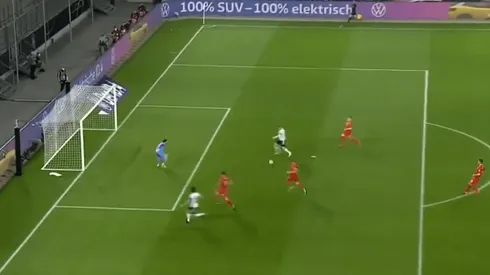 Timo Werner falló un gol increíble para Alemania ante Macedonia del Norte.