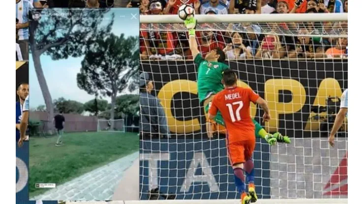 Tremendo tapadón de Mateo Bravo
