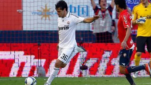 Gary Kagelmacher fue titular en el Real Madrid al término de la temporada 2008/09, el último partido antes de que llegara Cristiano Ronaldo