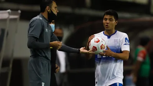 El estratega cruzado se mostró muy feliz de llegar a Chile.