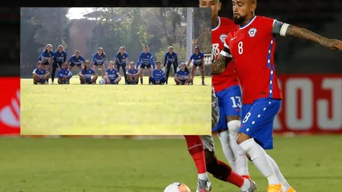 Arturo Vidal respalda a la selección chilena femenina rumbo al repechaje