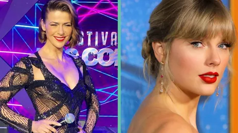 Tonka Tomicic junto a Taylor Swift.