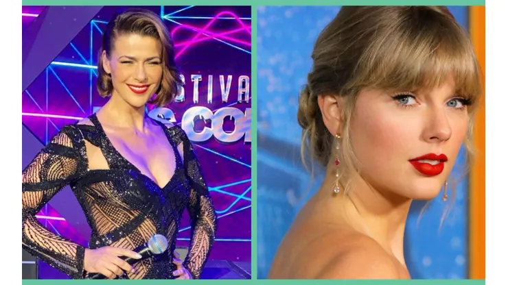 Tonka Tomicic junto a Taylor Swift.