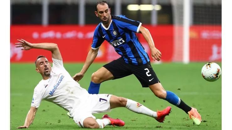 Godin fue parte del equipo que llegó a la final de la Europa League