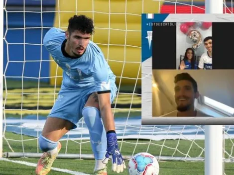 Dituro sorprende a pequeña hincha de la UC en su cumpleaños