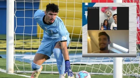 Hermoso gesto del portero