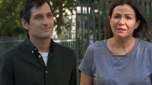 Madre e hijo se reencontraron después de 25 años.