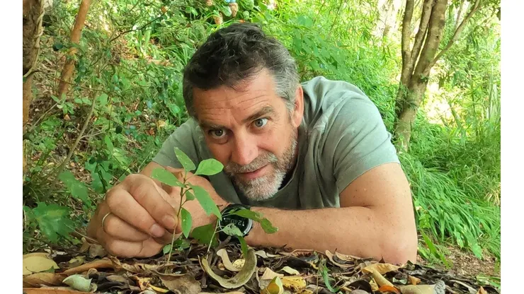 Felipe Braun compartiendo con el medioambiente, para "Factor de Cambio".