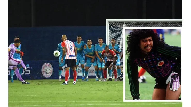 El golazo de Viera a Jaguares en la liga colombiana
