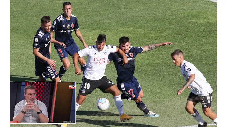 Barti defendió a los albos en el panel de ESPN Chile.