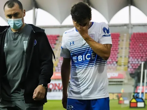 Ampuero y Tapia: desgarro y un mes fuera en la UC