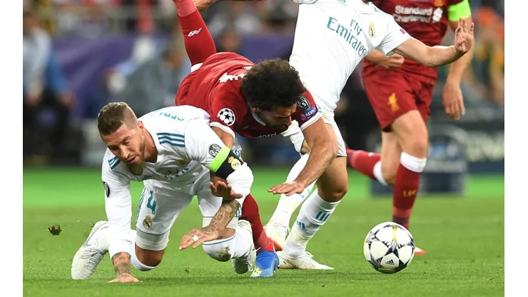 La polémica lesión de Salah en 2018