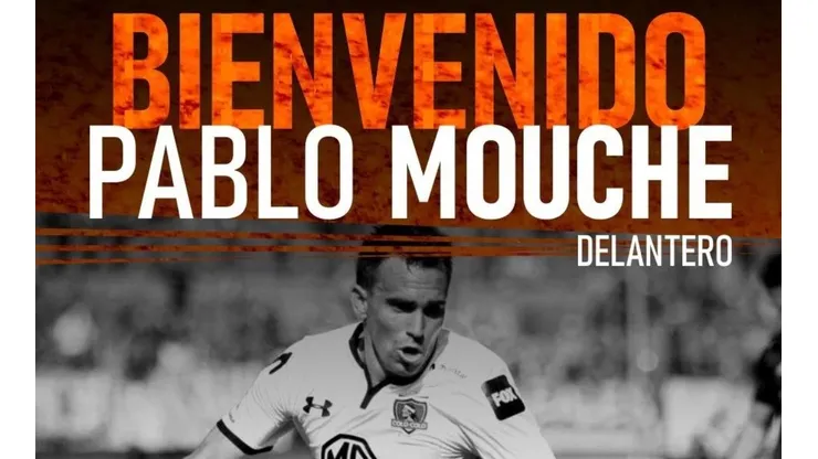 Mouche jugará en el balompié de Uruguay.