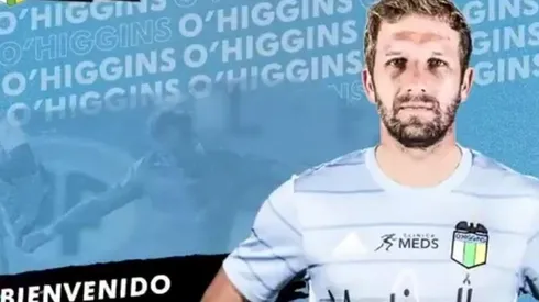 El ex Universidad de Chile llegó a Rancagua como jugador libre.