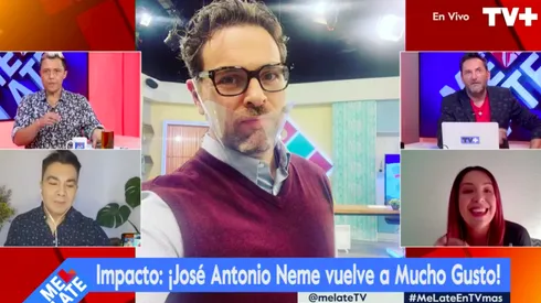 "Me Late" incluso sacó al aire a José Antonio Neme para hablar del alto sueldo con el que lo tentaron a volver a Mega.