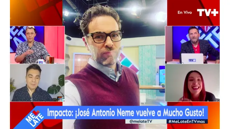 "Me Late" incluso sacó al aire a José Antonio Neme para hablar del alto sueldo con el que lo tentaron a volver a Mega.