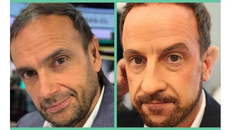 Rodrigo Sepúlveda y el "Rodrigo Sepúlveda" de Stefan Kramer.