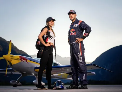 Dúo se enfrenta en inédita competencia aérea