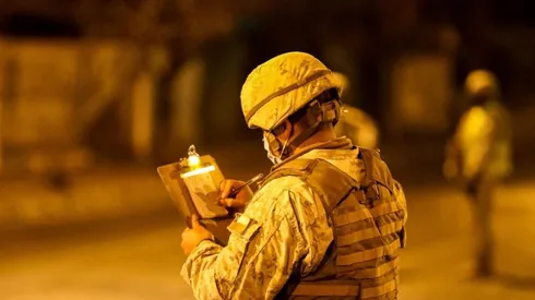 El toque de queda rige para todo el país.