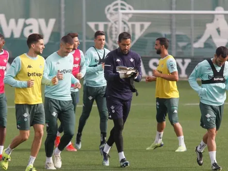 De regreso en el Betis: Bravo ya entrena con miras a Elche