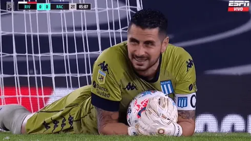 Gabriel Arias figura en Racing Club ante River Plate