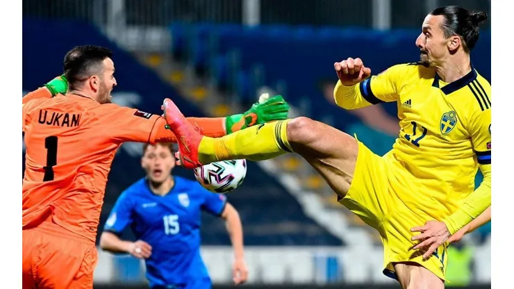 Zlatan Ibrahimovic volvió con todo a la selección sueca