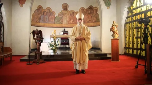 El año pasado las misas de Semana Santa se realizaron de manera online.