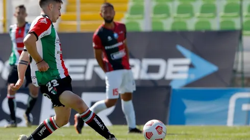 Bruno Barticciotto marcó su primer gol como profesional con Palestino.