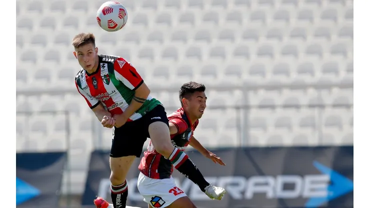 Bruno Barticciotto hizo su debut profesional con la camiseta de Palestino, luego de destacar en la cantera de Universidad Católica