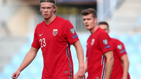 El delantero estrella del momento no puede marcar son su Selección.