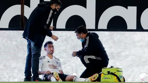 César Fuentes salió lesionado de su disputa con Ariel Martínez.