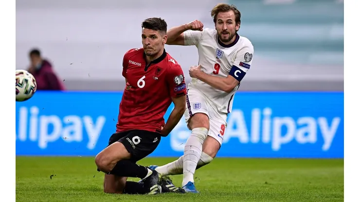Inglaterra derrotó a Albania por las eliminatorias 2022.