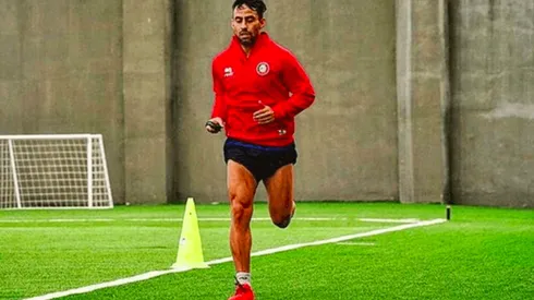 Valdivia se pone a punto en Unión La Calera