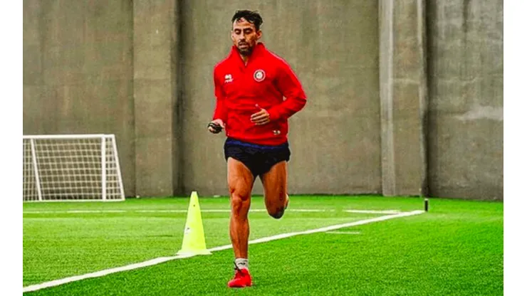 Valdivia se pone a punto en Unión La Calera