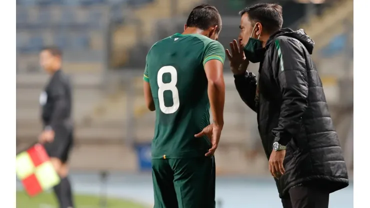 El DT de Bolivia no quedó conforme con la derrota.