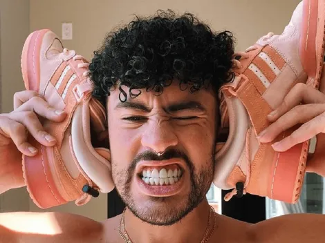 Bad Bunny se tiñe las axilas de rosado para anunciar colaboración con Adidas
