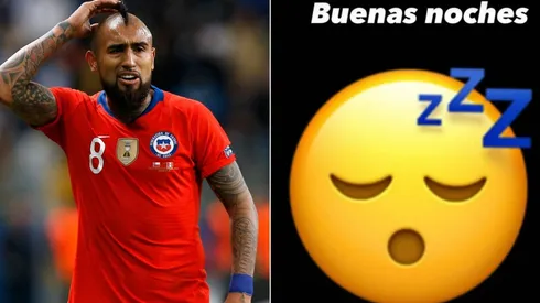 Coincidencia o no, Arturo Vidal subió una historia que refleja molestia a minutos del partido de Chile ante Bolivia y cuando se confirmó a Claudio Bravo como capitán.